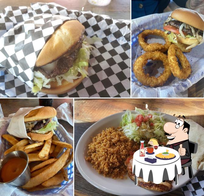 Try out a burger at Brewsky's Broiler