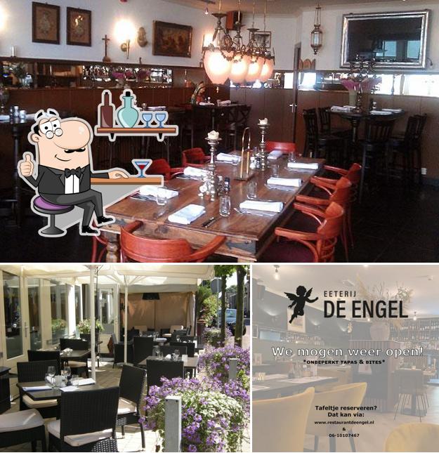 L'intérieur de Restaurant De Engel