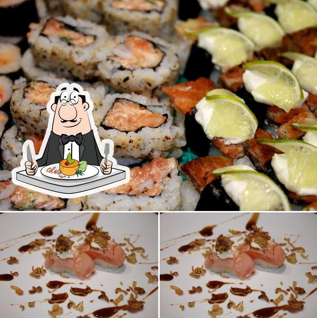 Comida em Maxsushi