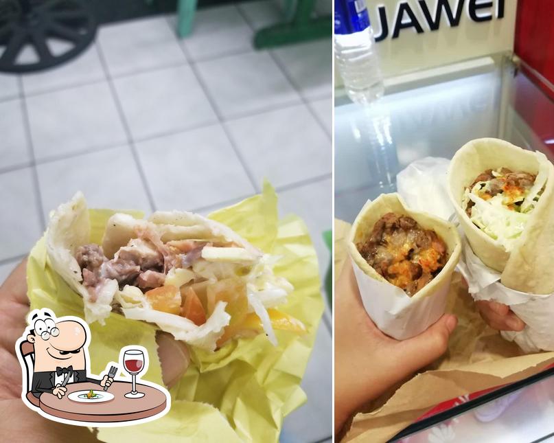 Food at SSC Shawarma Snack Center