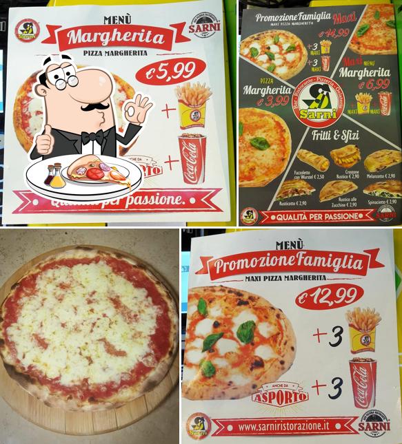 Prenditi tra le molte varianti di pizza