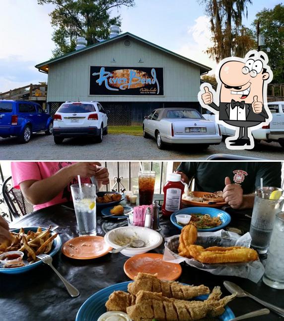RiverBend Restaurant on Caddo Lake in Uncertain Restaurant menu and