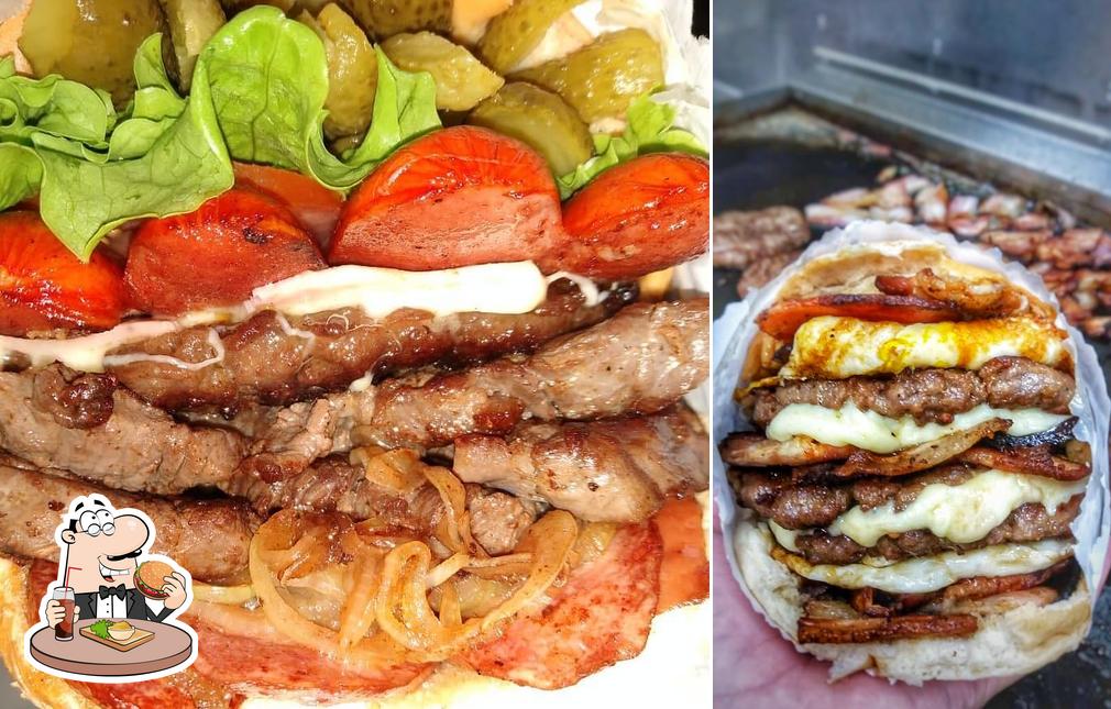 Os hambúrgueres do Tcheco Lanches irão saciar uma variedade de gostos