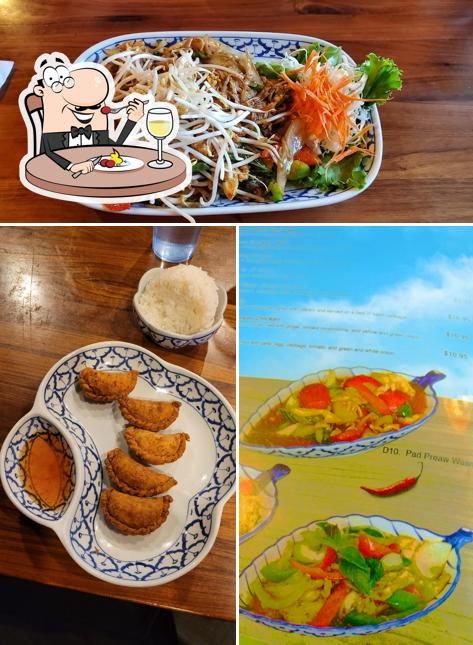 Food at Baan Thai Restaurant