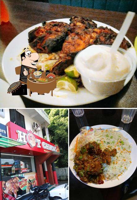 Meals at Peejay's Hot Chick
