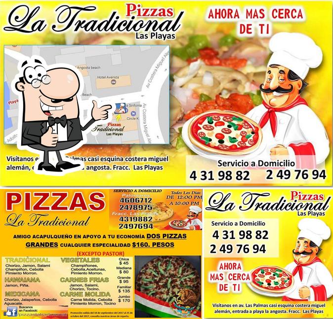 Pizzas La Tradicional Las Playas pizzeria, Acapulco