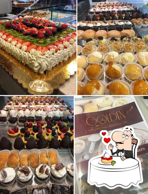 Bar Pasticceria Golden propose une variété de desserts