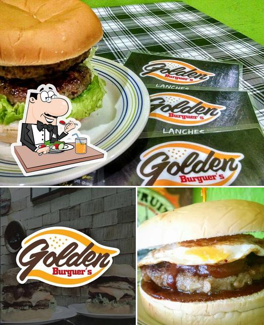 Comida em Golden Burguer's Blumenau SC