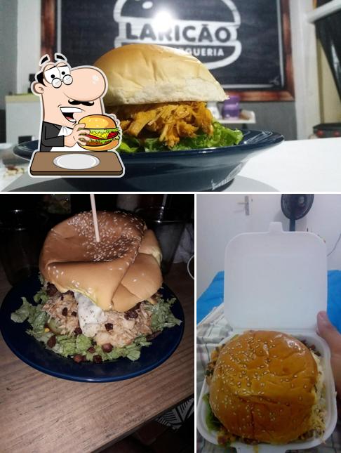 Os hambúrgueres do Hamburgueria Laricão irão saciar diferentes gostos