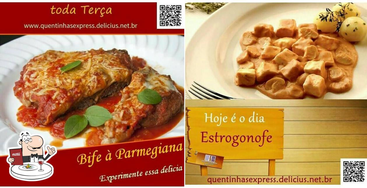 Comida em Restaurante e Quentinhasexpress