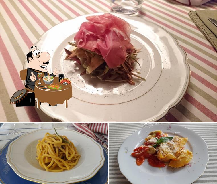 Platti al Trattoria Moderna Due Mori