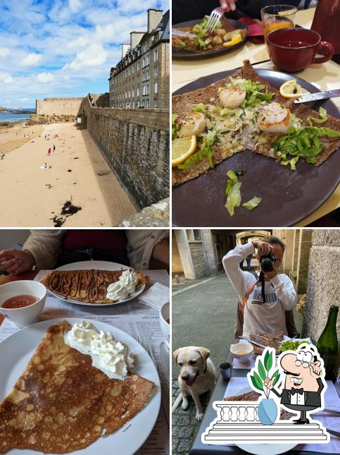 Jetez un coup d’œil à quoi ressemble Crêperie des Bés Saint-Malo à l'extérieur