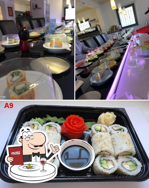 Food at Asahi Sushi & More Regensburg