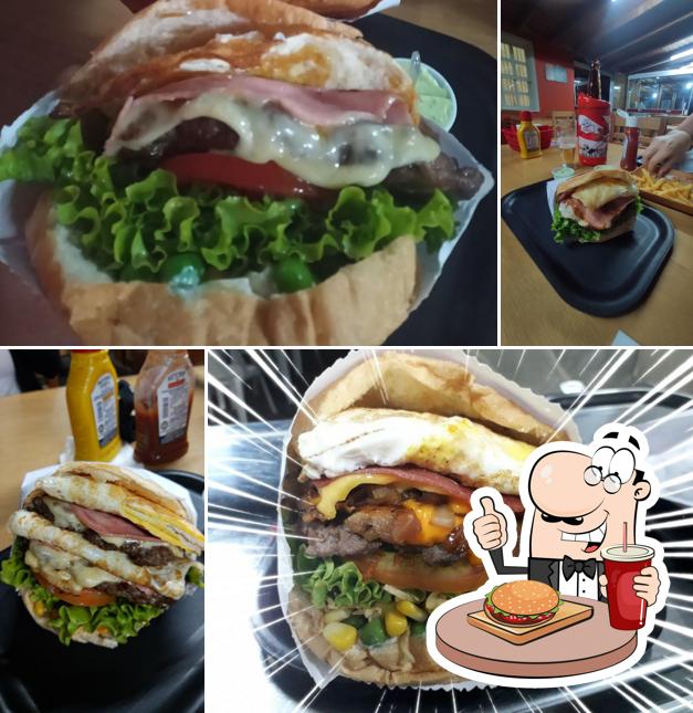 Peça um hambúrguer no Rafa Burguer