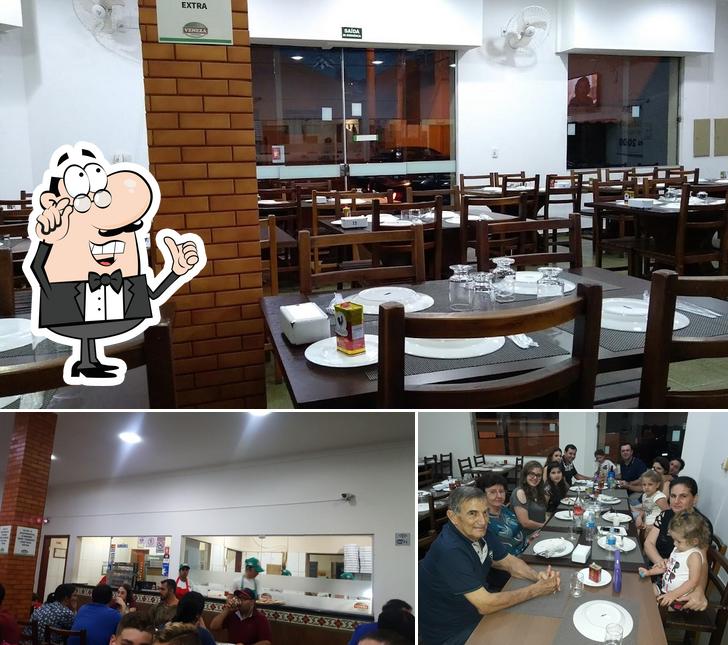 Veja imagens do interior do Pizzaria Veneza Votuporanga