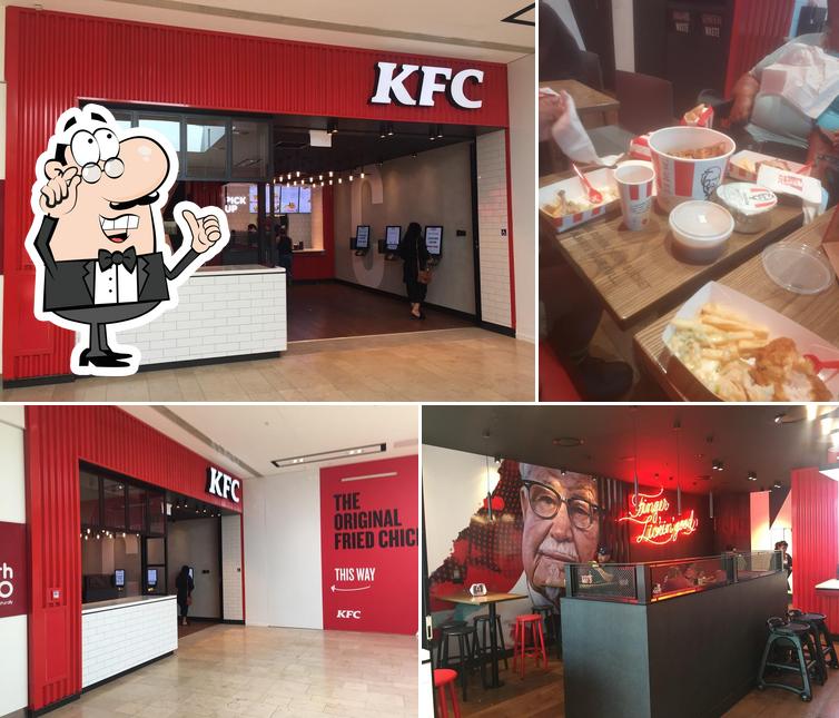 The interior of KFC Bayfair