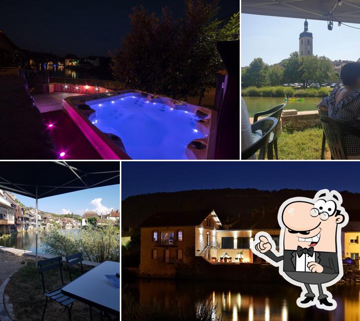 Les Tanneries d'Ornans - bar restaurant & gîte insolite: Location chambres, hébergement de vacances Jura Doubs 25