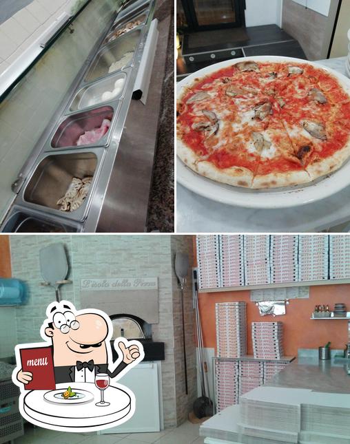 Guarda la foto che mostra la cibo e interni di L'isola della Pizza