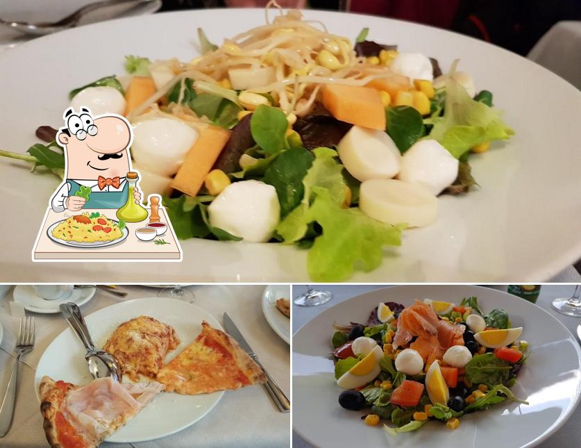 Cibo al Pizzeria Porto Rotondo cortina