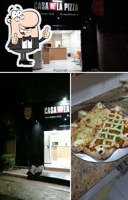 Look at the pic of Pizzaria Casa de La Pizza