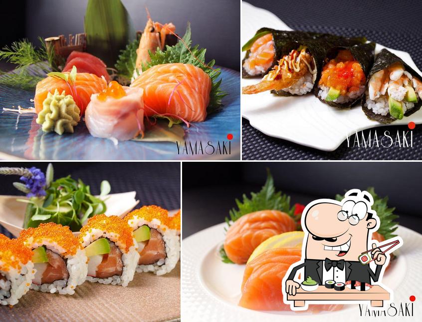 Prova le diverse opzioni di sushi