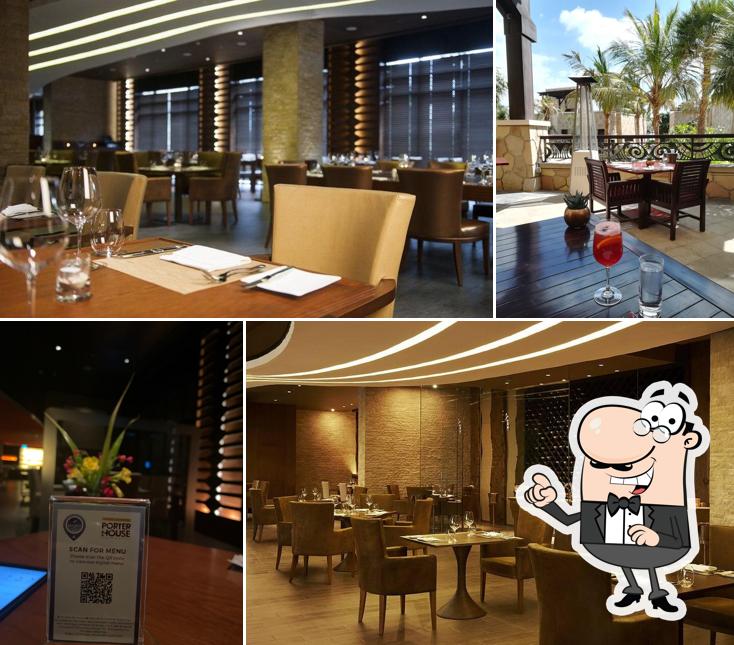 Restaurante Porterhouse Steaks & Grills, Dubai, The Palm Jumeirah East