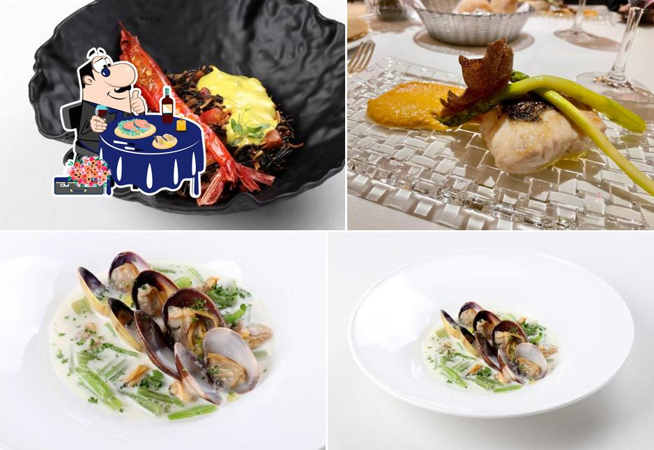 Отведайте блюда с морепродуктами в "Restaurante Aragonia Palafox Zaragoza"