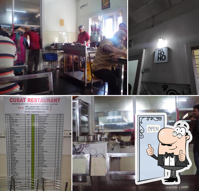 Here's a picture of CUSAT Restaurant