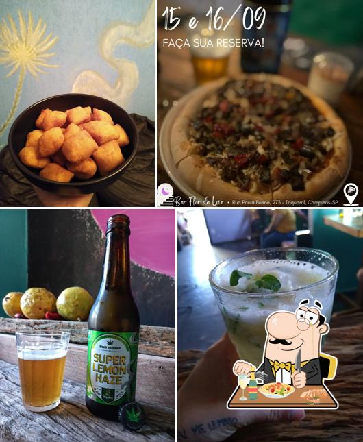 A imagem a Bar Flor da Lua’s comida e bebida