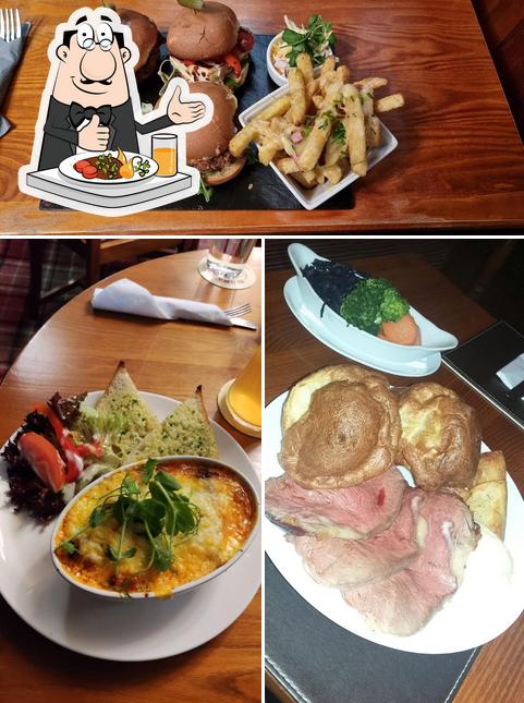 Food at The Crown Inn, Monk Fryston