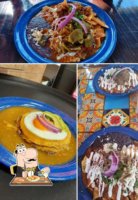 Food at Catrinas Chilaquiles Apodaca