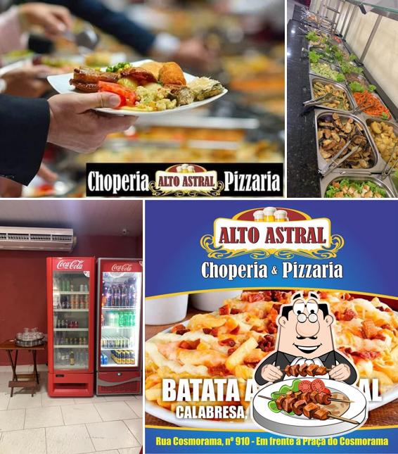 Platos en Choperia e Pizzaria Alto Astral