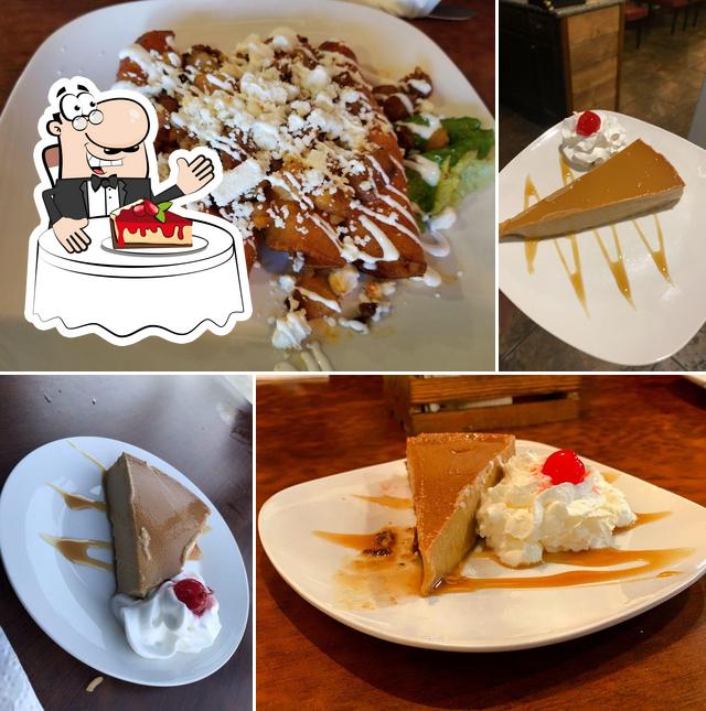 El San Marcos Mexican Restaurant offers a range of desserts