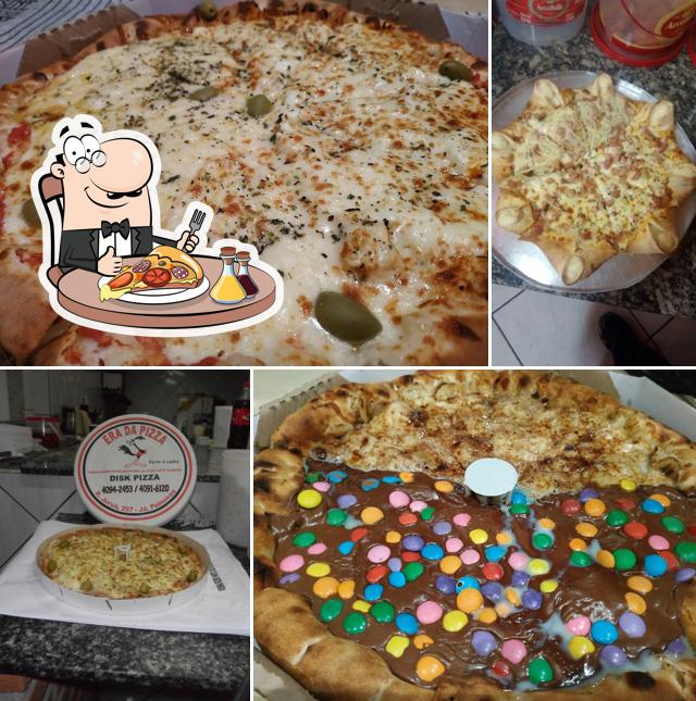 Consiga pizza no Era da Pizza Pizzaria