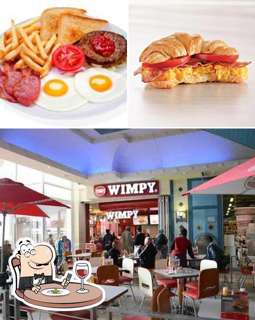 Wimpy se distingue par sa nourriture et intérieur