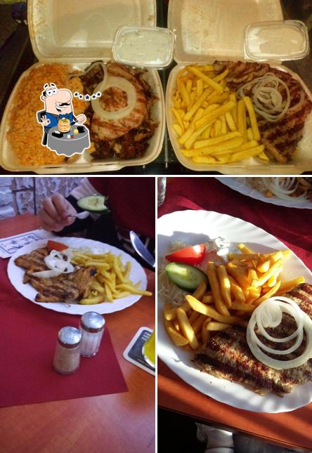 Nourriture à Corfu Grill