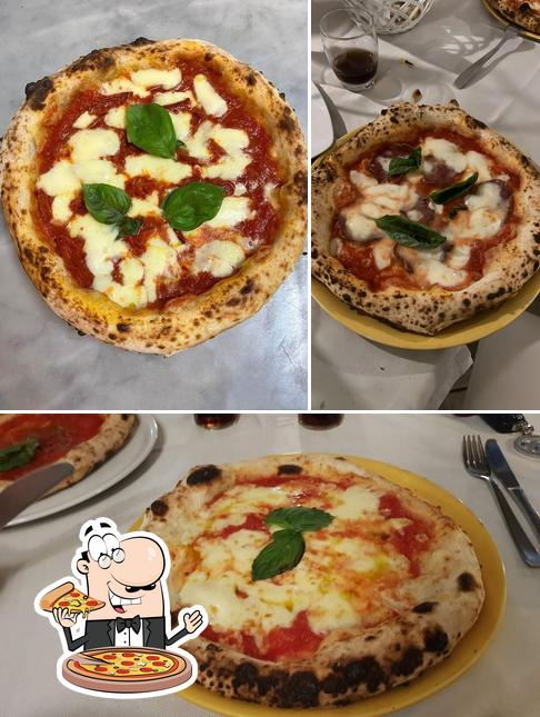 Scegli tra le molte varianti di pizza