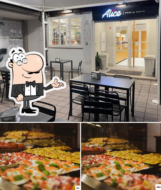 Dai un'occhiata agli interni di Alice Pizza Acilia