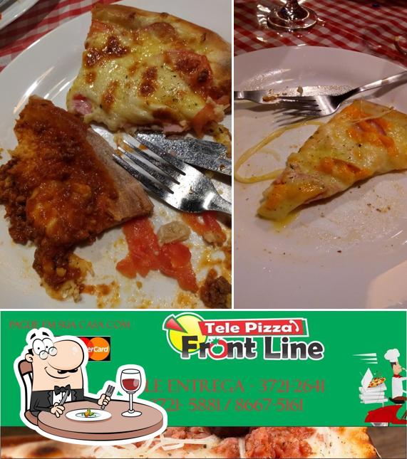 Comida em Tele Pizza Front Line