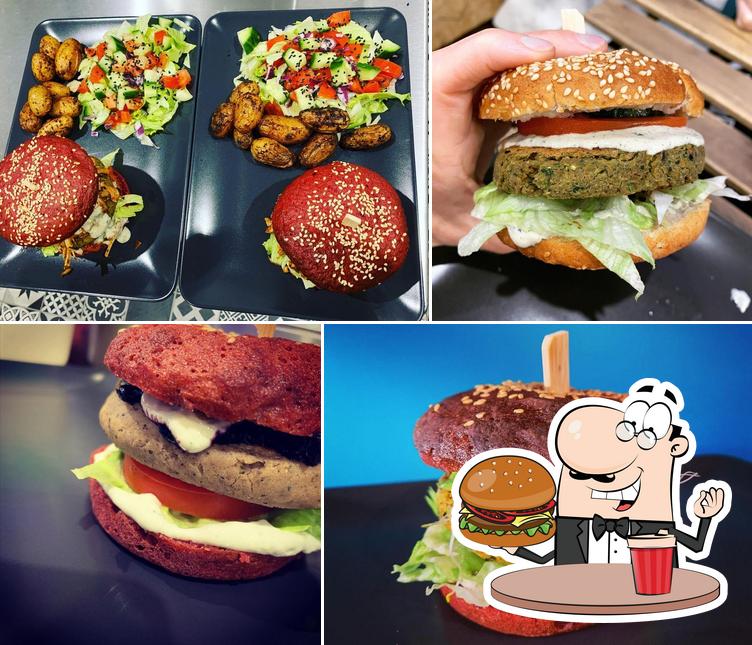 Les hamburgers de VegaSpix Street Food Vegan will satisferont une grande variété de goûts