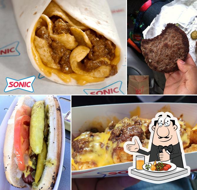 Food at Sonic Drive-In