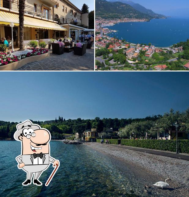Guarda la parte esterna di Albergo Ristorante Conca d'Oro Salò