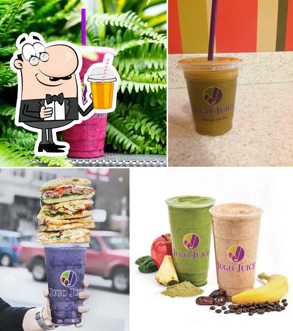 "Jugo Juice" предлагает большой выбор напитков