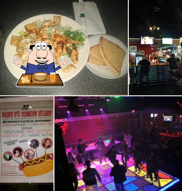 Meals at Nicky D's Sports Bar & Grill