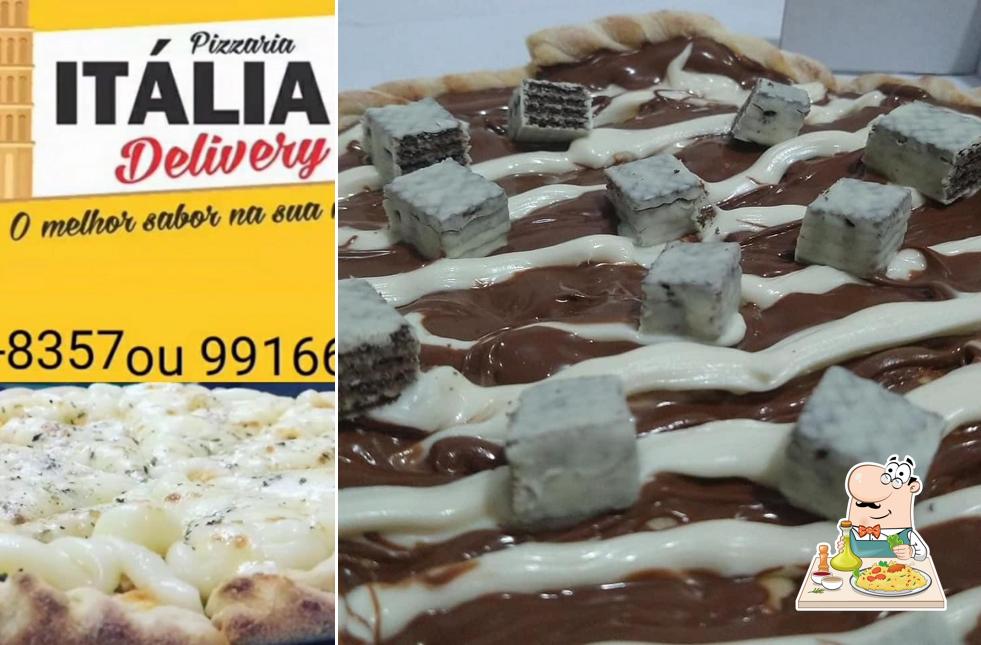 Platos en Pizzaria Itália Delivery Pinda