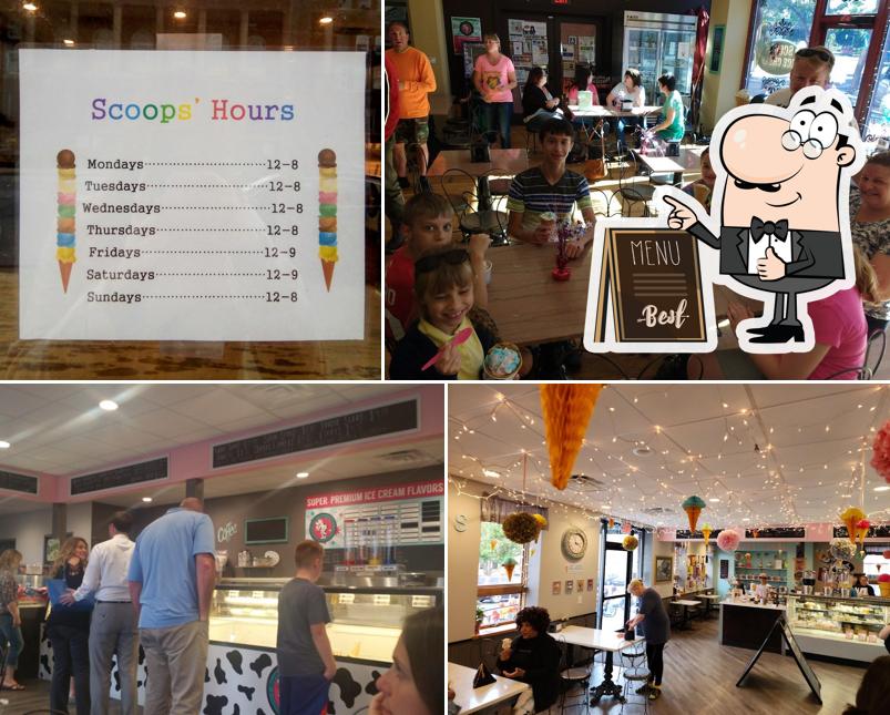Scoops Ice Cream & Candy in Kenosha Restaurant menu and reviews