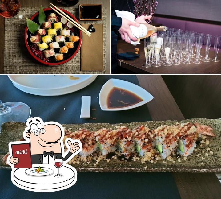 Hanami Japanese Restaurant si caratterizza per la cibo e bancone da bar