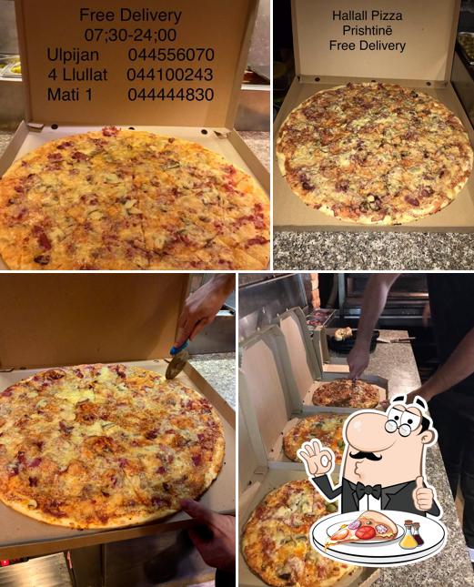 A Hallall Pizza 3, vous pouvez prendre des pizzas