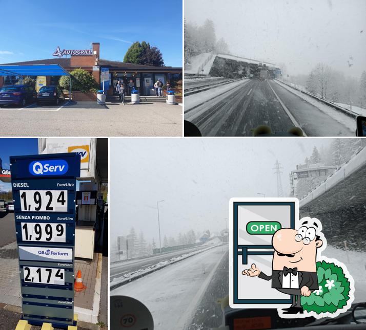 Gli esterni di Autogrill Lario Est