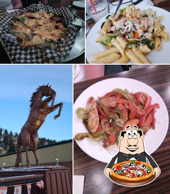 Essayez des pizzas à Horsethief Creek Pub & Eatery